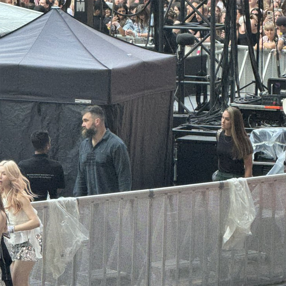 Travis, Jason, and Kylie Kelce Attend Taylor Swift Concert in London ...